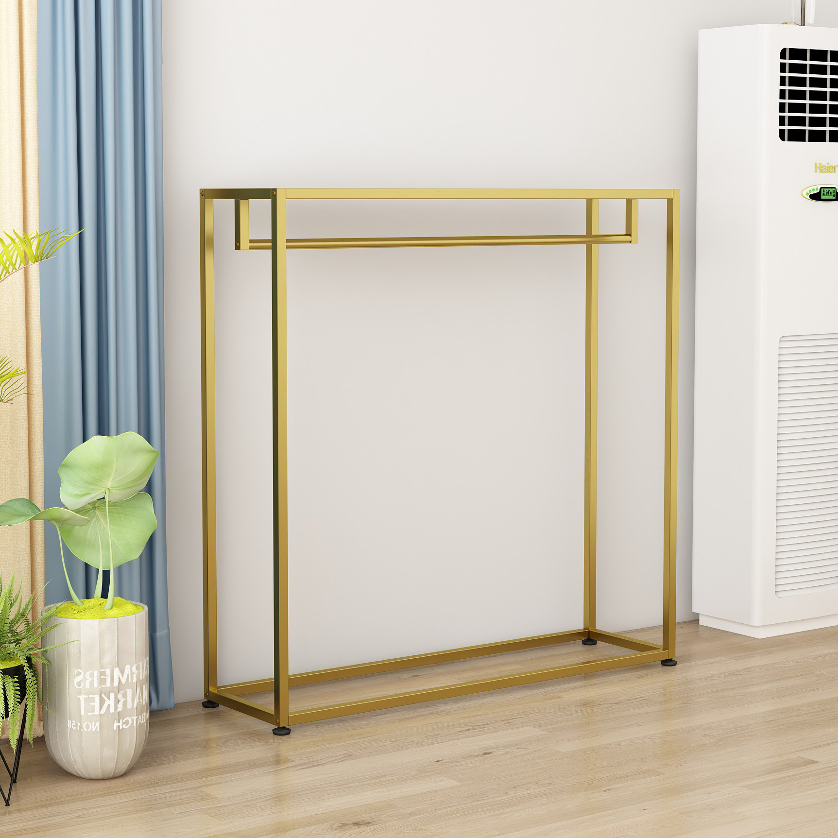 Home Textiles Exhibition - Curtain elevator display rack Home textile