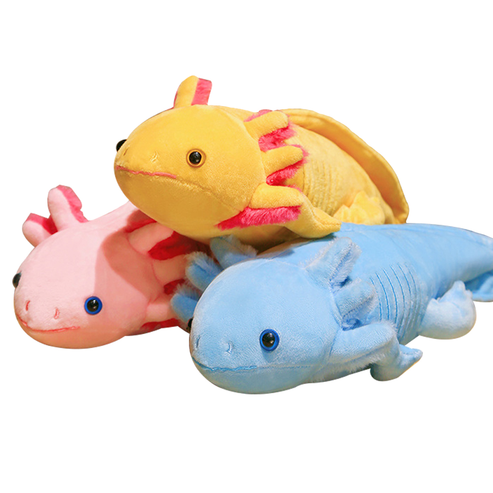 Bolster Pillow Long - 45cm Kawaii Colorful Newt Plush Toy