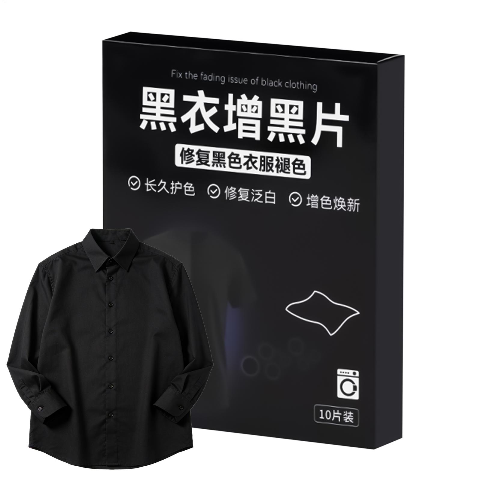 Linum Home Textiles - Black Fabric Dye Tablet 10Piece Long-Lasting