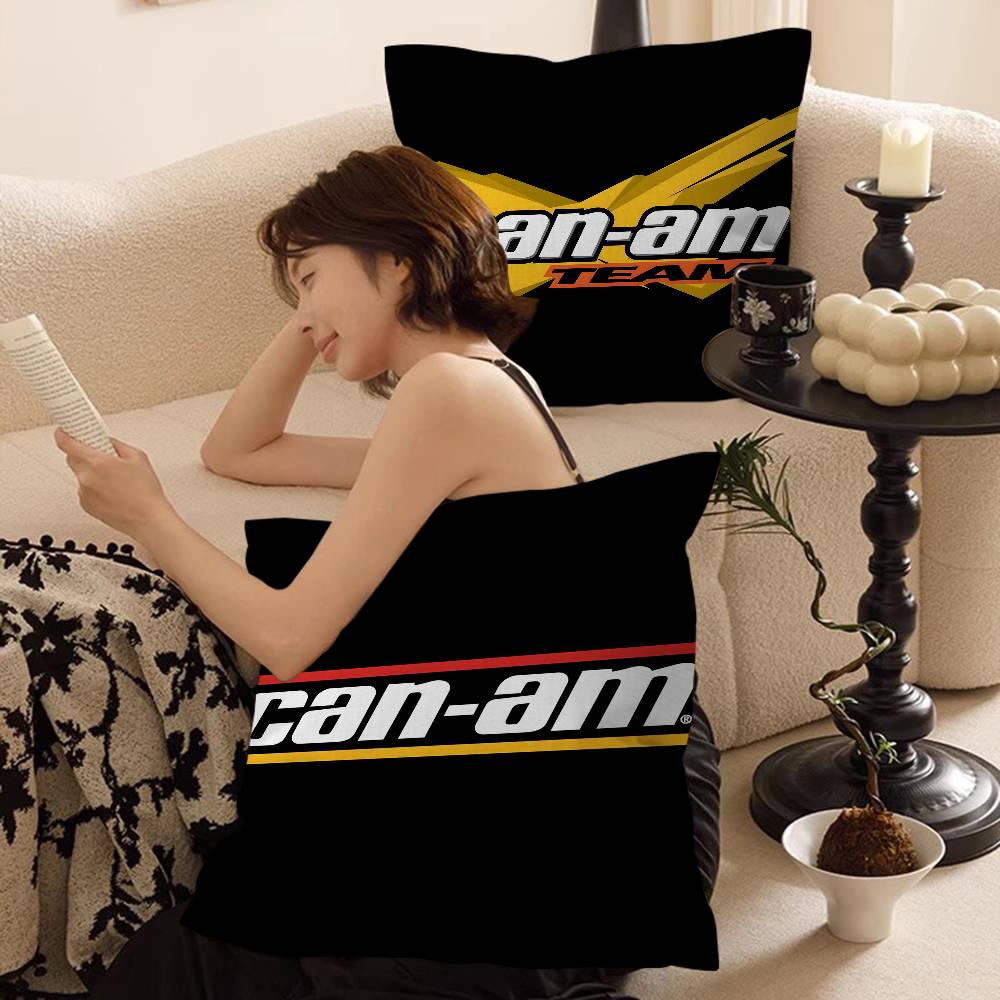 Home Textiles And Furnishing - Can-Am Spyder Logo Pillow Gifts Home