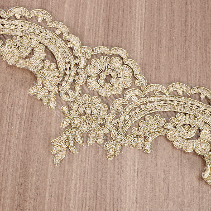 Home Lines Textiles - 1Yard 4.7cm Wide Exquisite Gold Cording