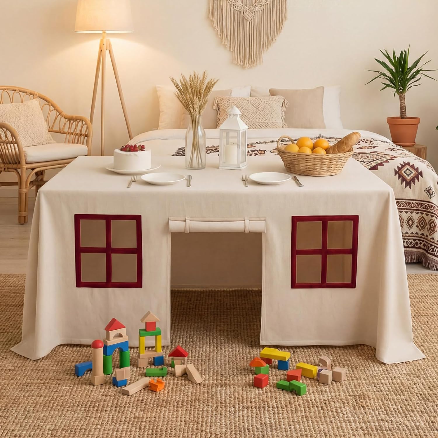 Home And Textiles Today - Large Tablecloth Game Room Children's Desk