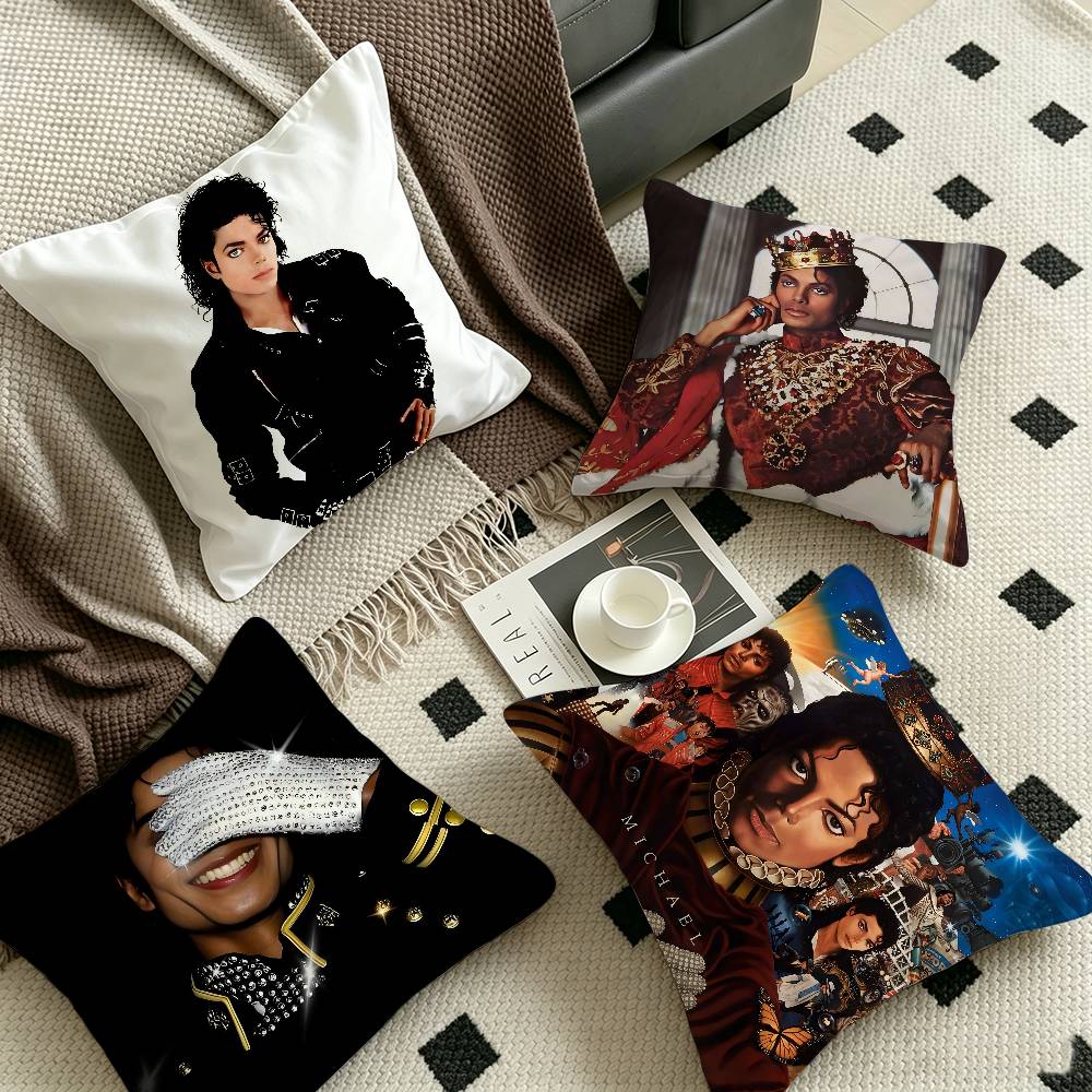 Home Textiles And Furnishing - MJ M-michael J-jackson Pillow Gifts Home