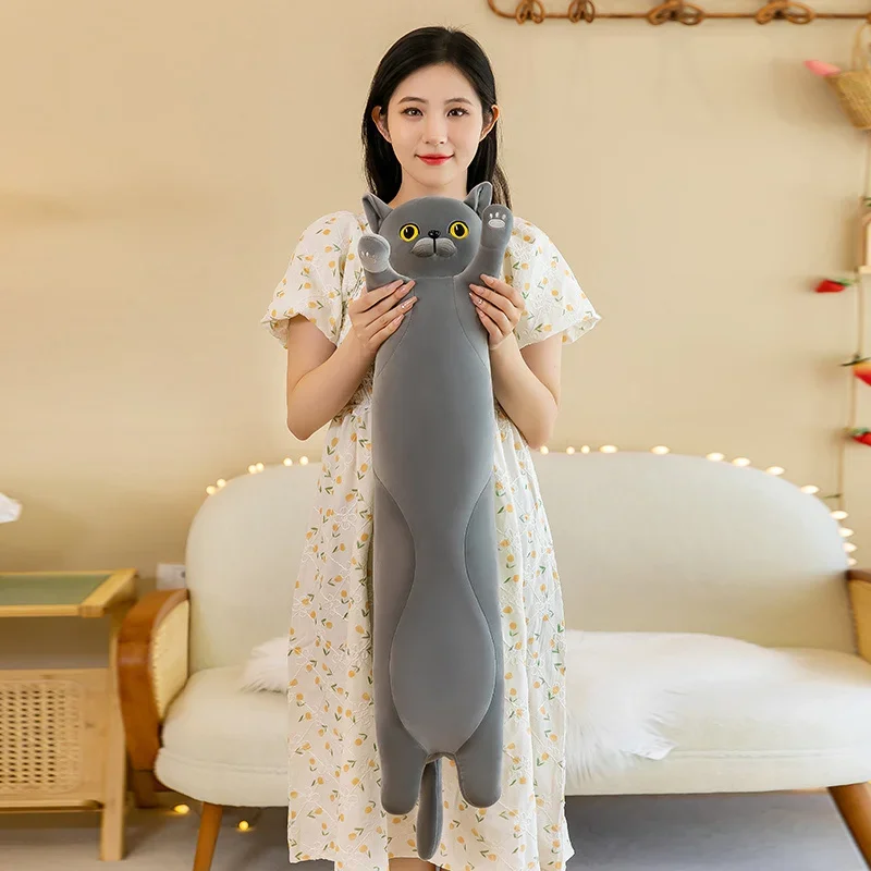 50~110cm Squishy Cat Long Doll - đánh giá và giá Bolster Pillow Long