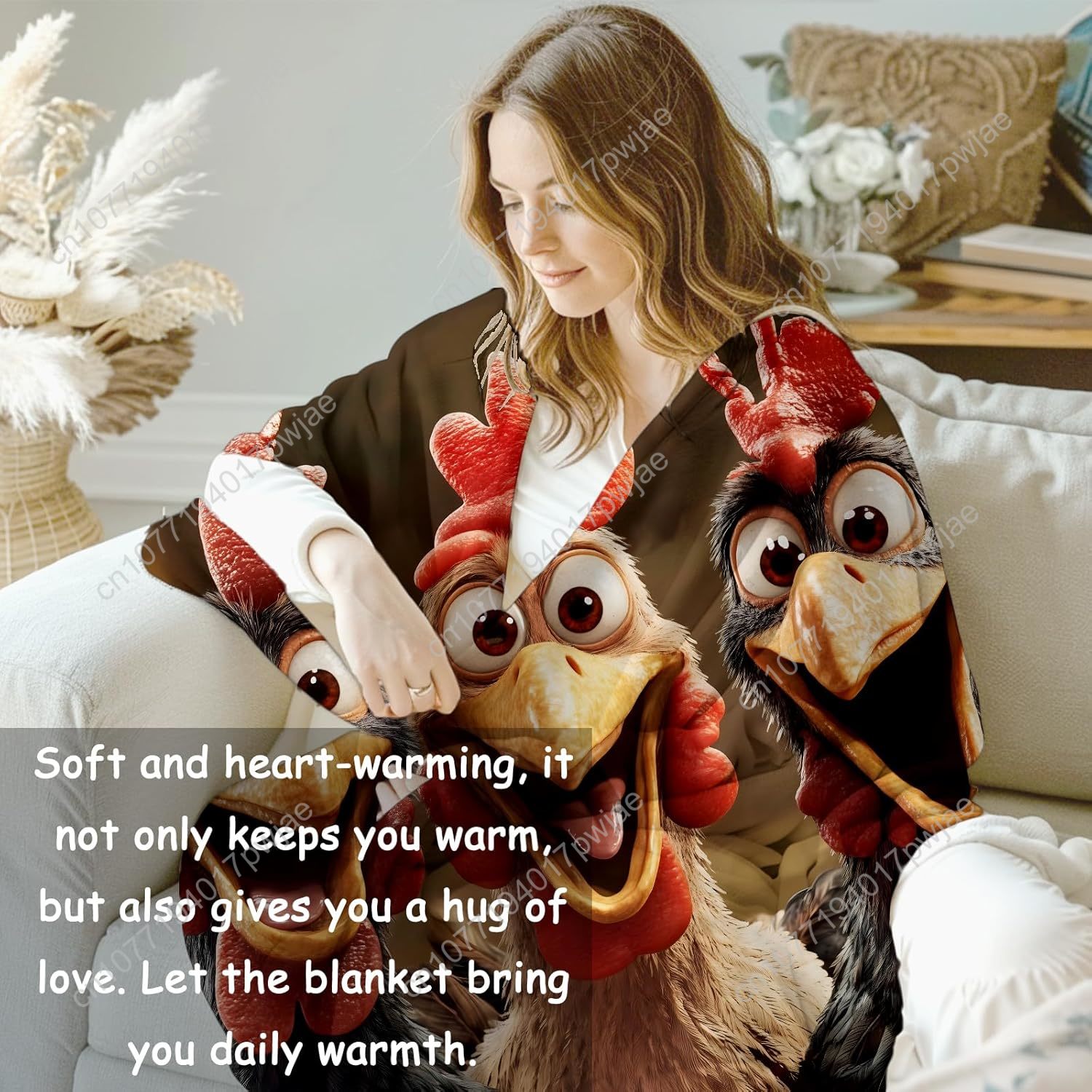 Chickens Blanket Gifts for Wom - đánh giá và giá Home Textiles Usa