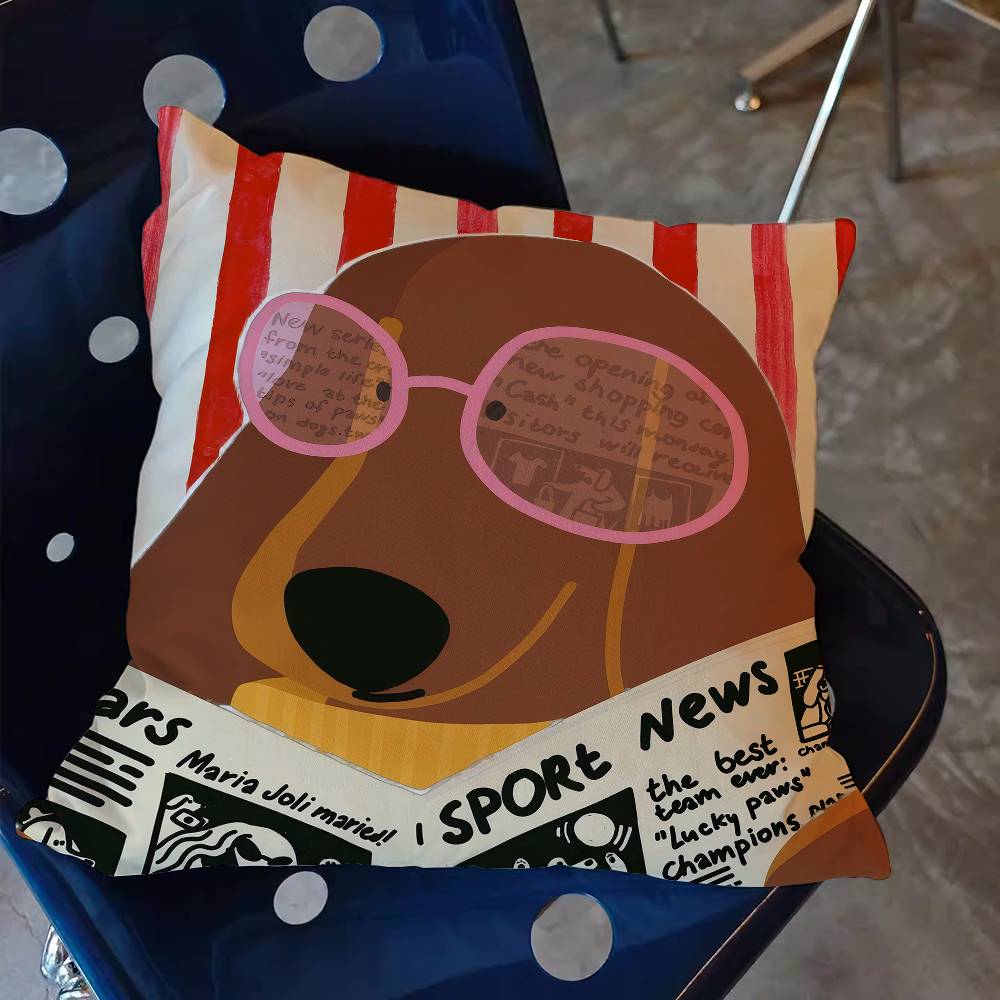 Sausage Dog Dachshund cute Pil - đánh giá và giá Home Textiles And Furnishing