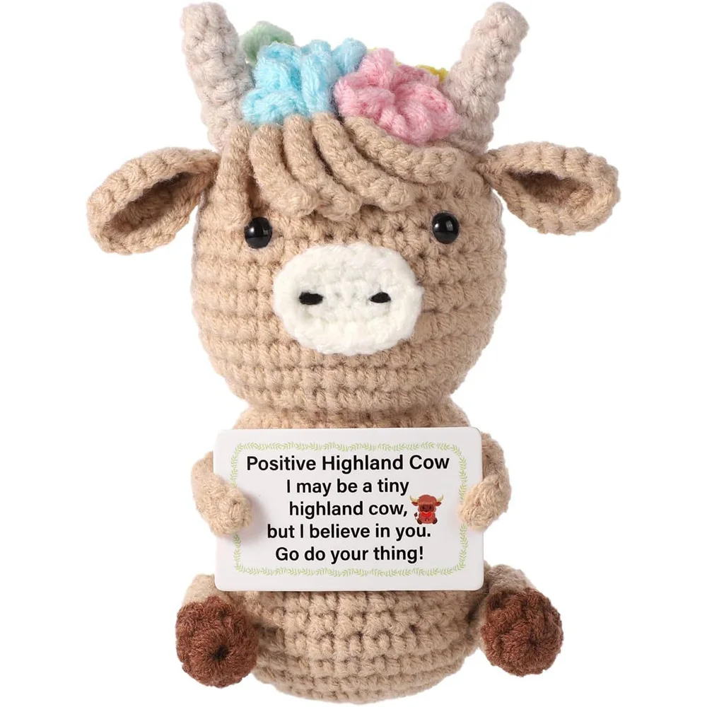 Crochet Emotional Cow Doll Dec - đánh giá và giá Home And Textiles Today