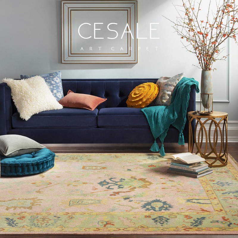 Retro Living Room Carpet Frenc - đánh giá và giá Home Textiles France