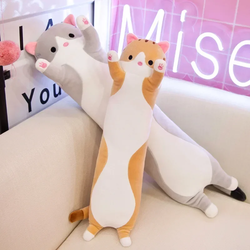 19.5in Cute 50cm Cat Plush Toy - đánh giá và giá Bolster Pillow Long
