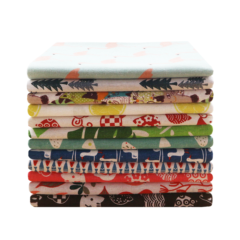 Hạc In Hình Vải Cotton Cho Chă - đánh giá và giá Linum Home Textiles
