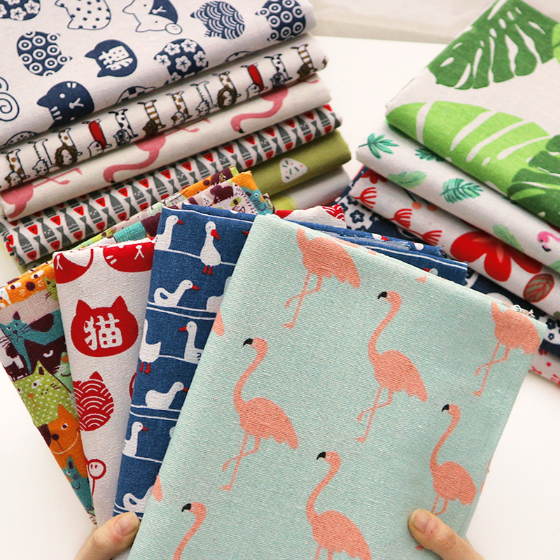 Hạc In Hình Vải Cotton Cho Chă - đánh giá và giá Linum Home Textiles