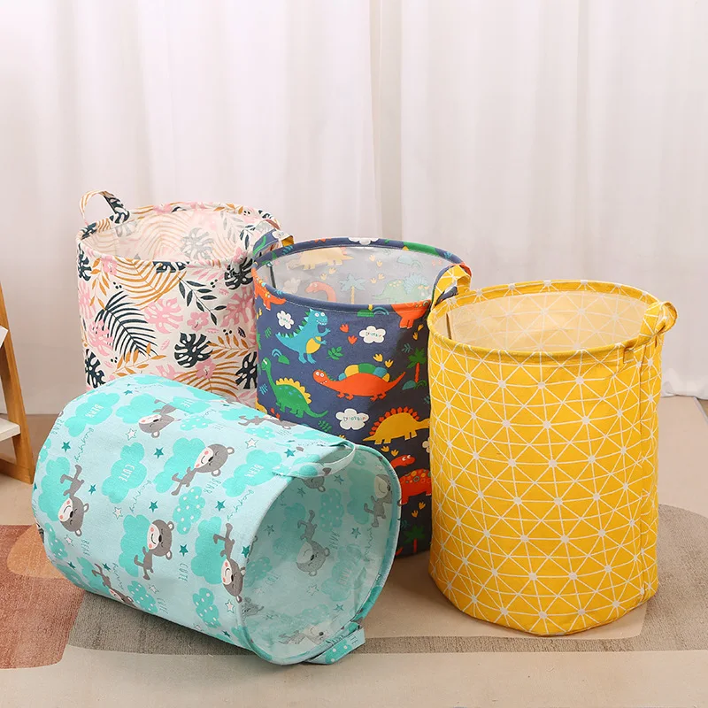 Cotton Linen Print Laundry Bas - đánh giá và giá Linum Home Textiles