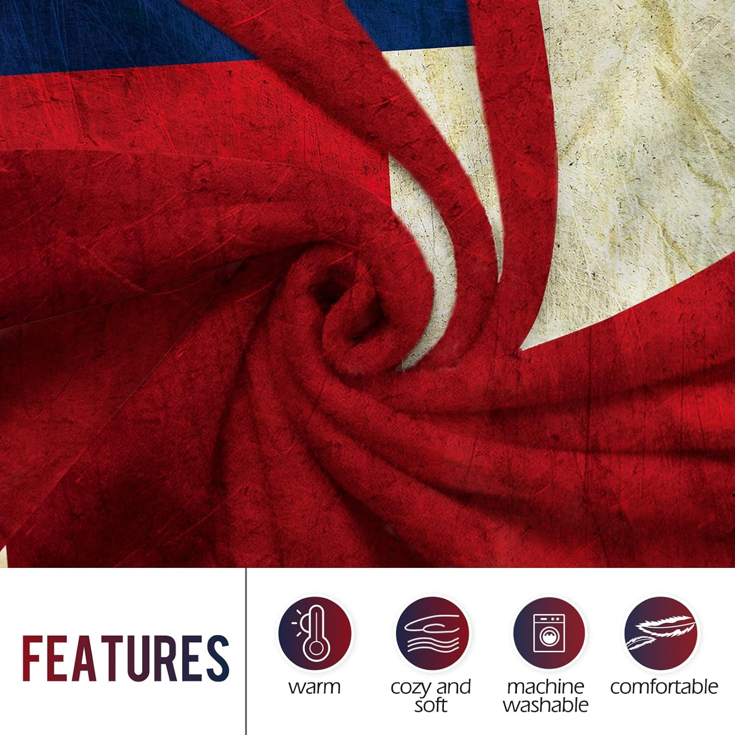 Levens Texas Flag Throw Blanke - đánh giá và giá Home Textiles Usa