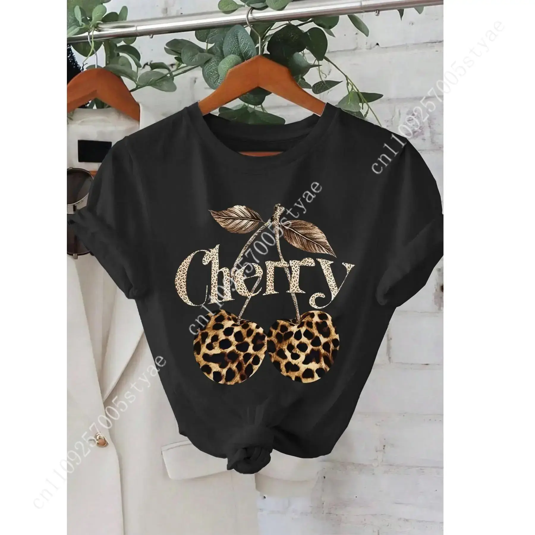Women's Cherry & Leopard Print - đánh giá và giá Quilt Cotton Summer