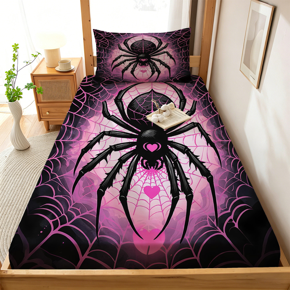 3pcs Spider Animal Printed Cor - đánh giá và giá Quilt Cotton Summer