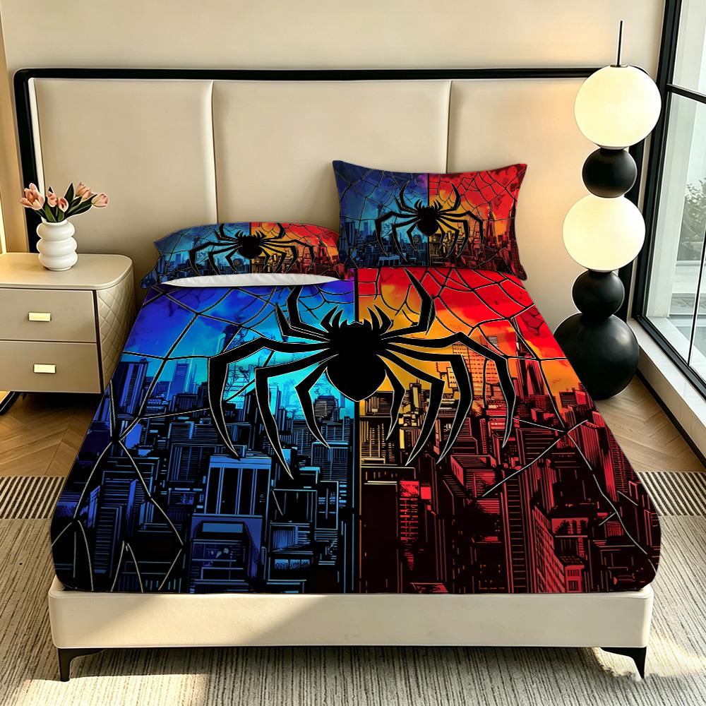 3pcs Spider Animal Printed Cor - đánh giá và giá Quilt Cotton Summer