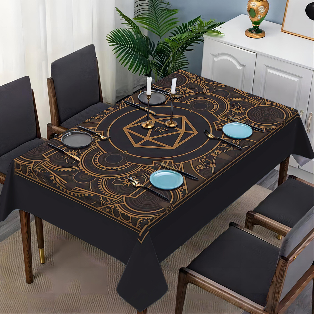 Steampunk Black Golden Gear Pa - đánh giá và giá Home Textiles Usa