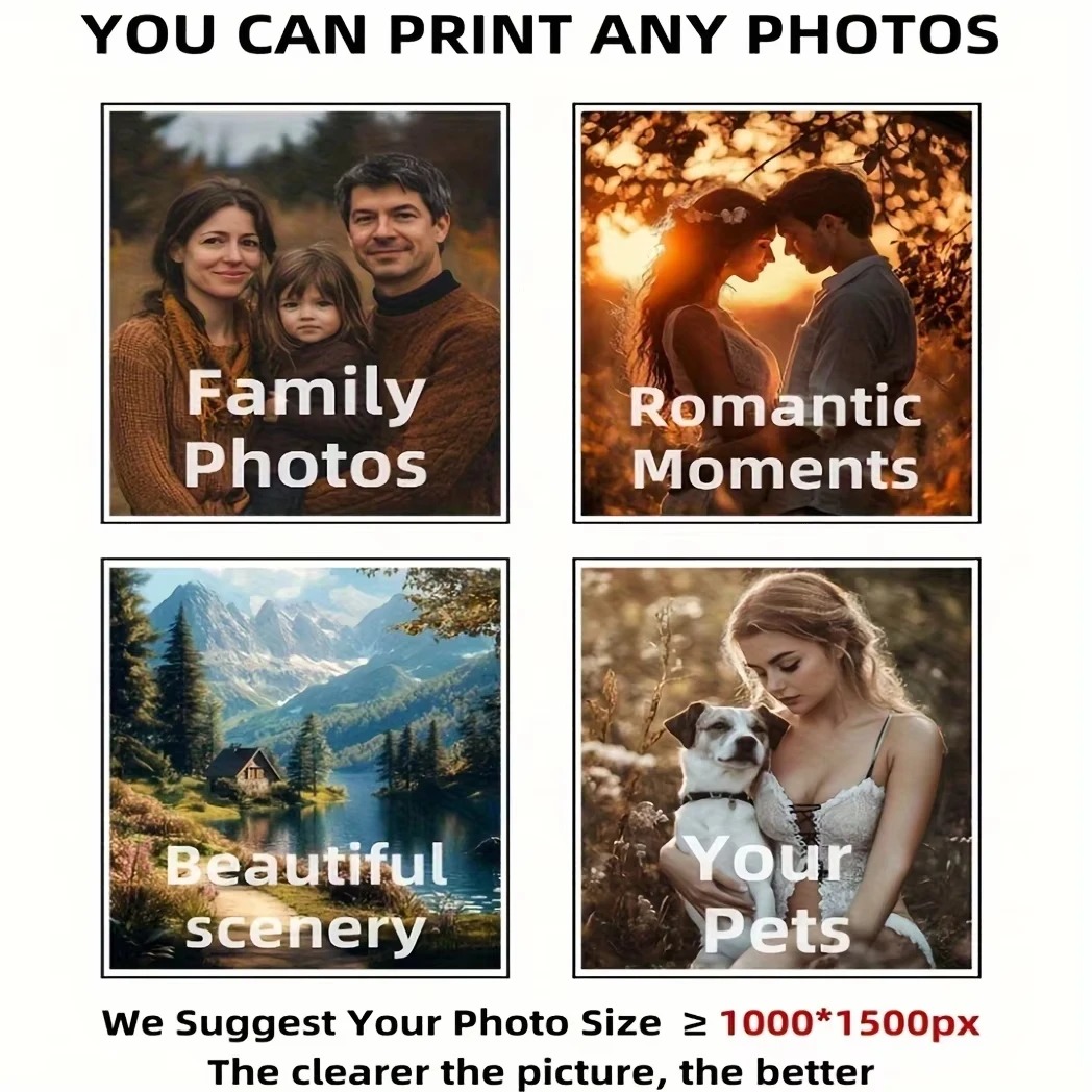 Personalized Photo Canvas, Cus - đánh giá và giá Home Textiles Usa