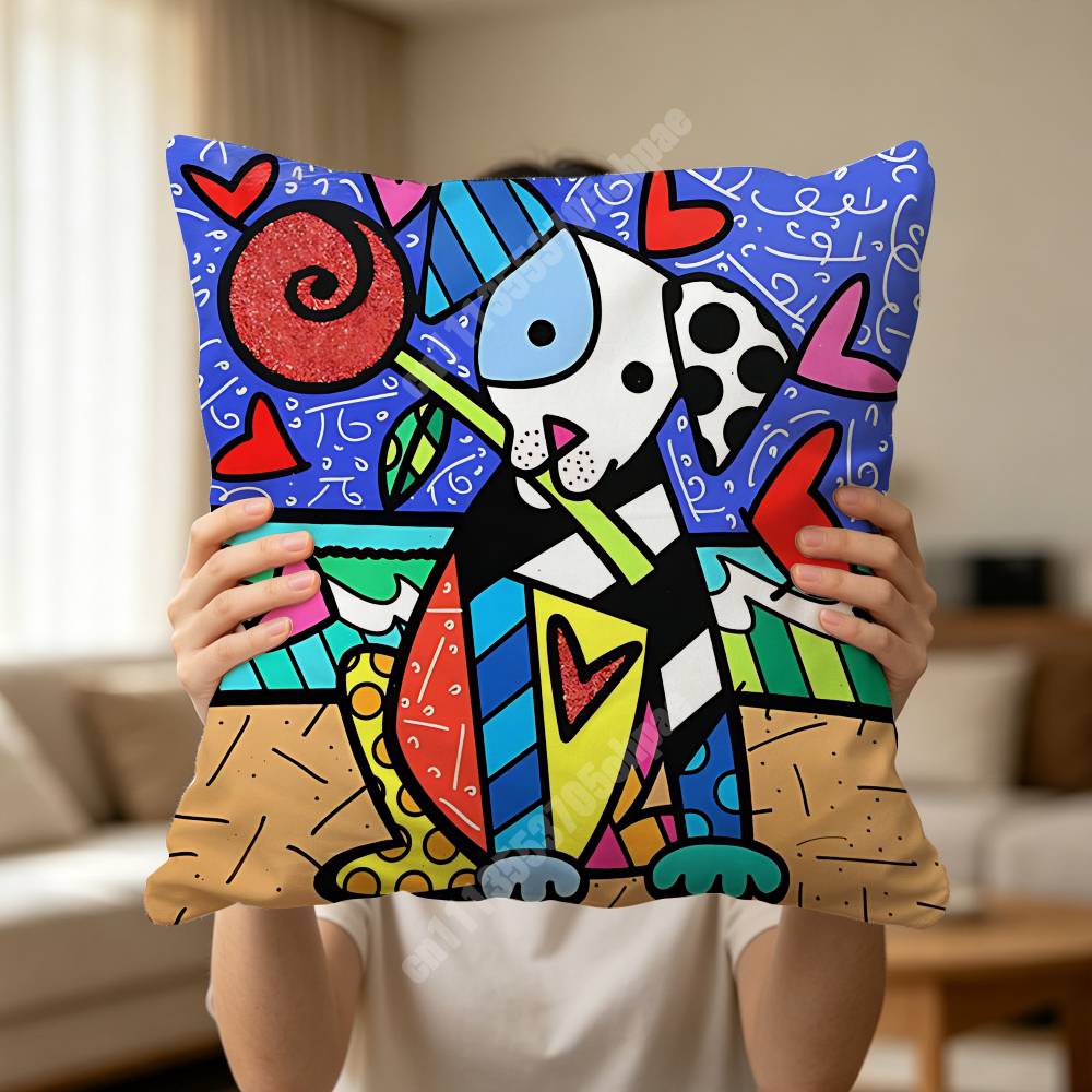 R-Romero Britto-S Style Painti - đánh giá và giá Home Textiles And Furnishing