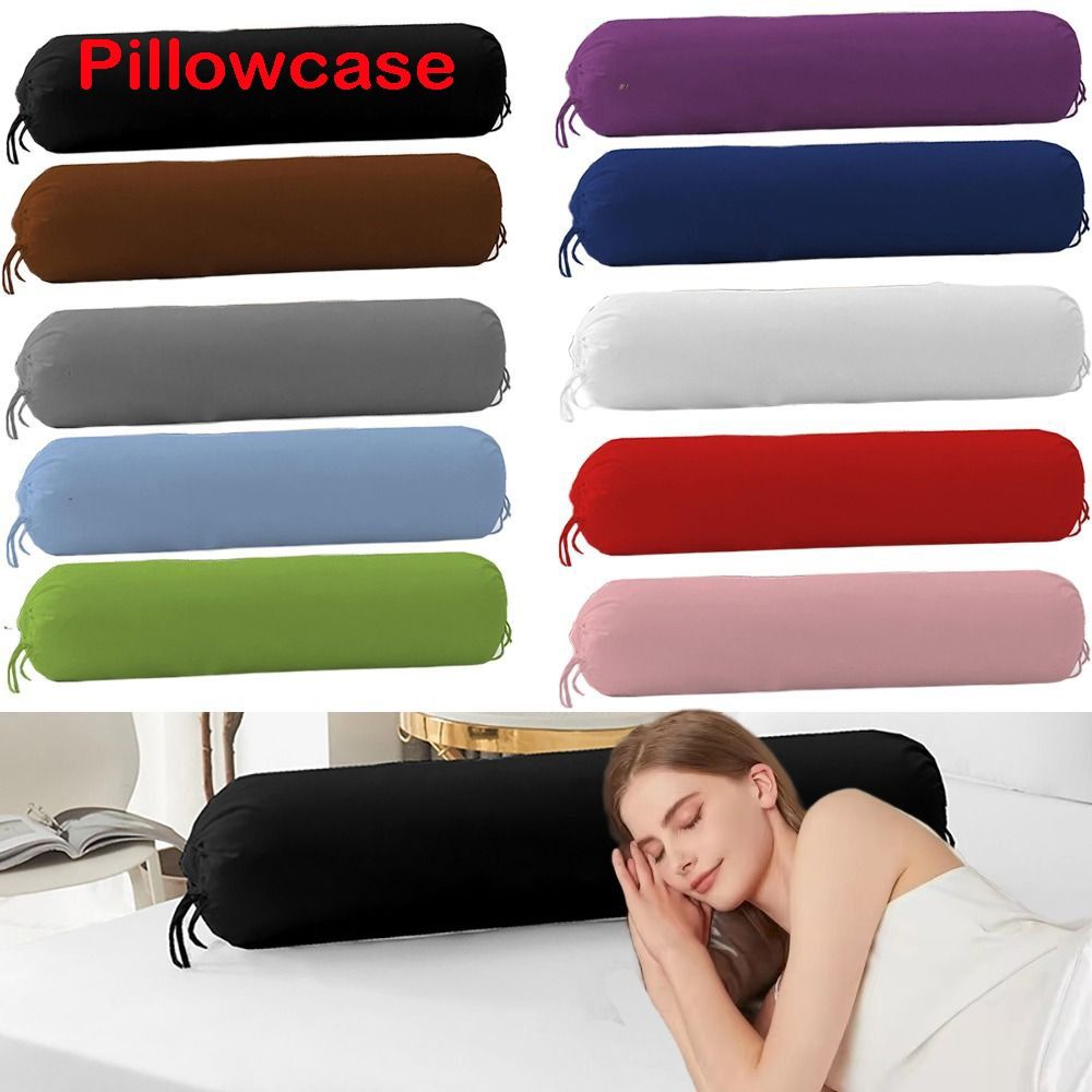 Solid Color Long Cylindrical P - đánh giá và giá Bolster Pillow Long