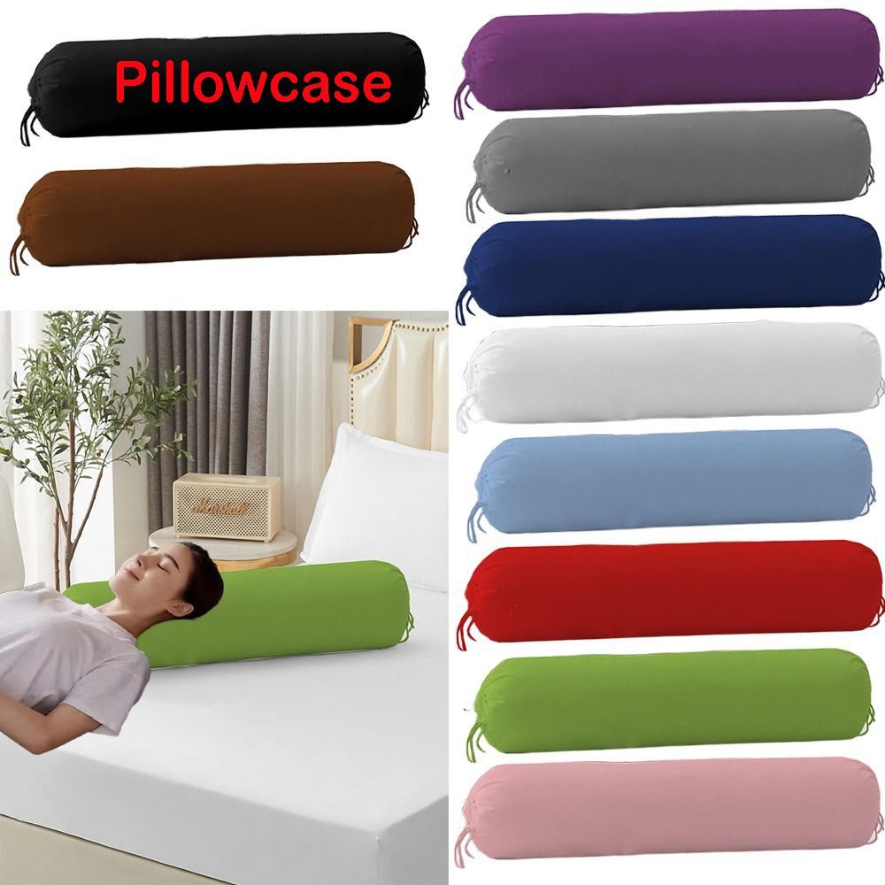 Solid Color Long Cylindrical P - đánh giá và giá Bolster Pillow Long