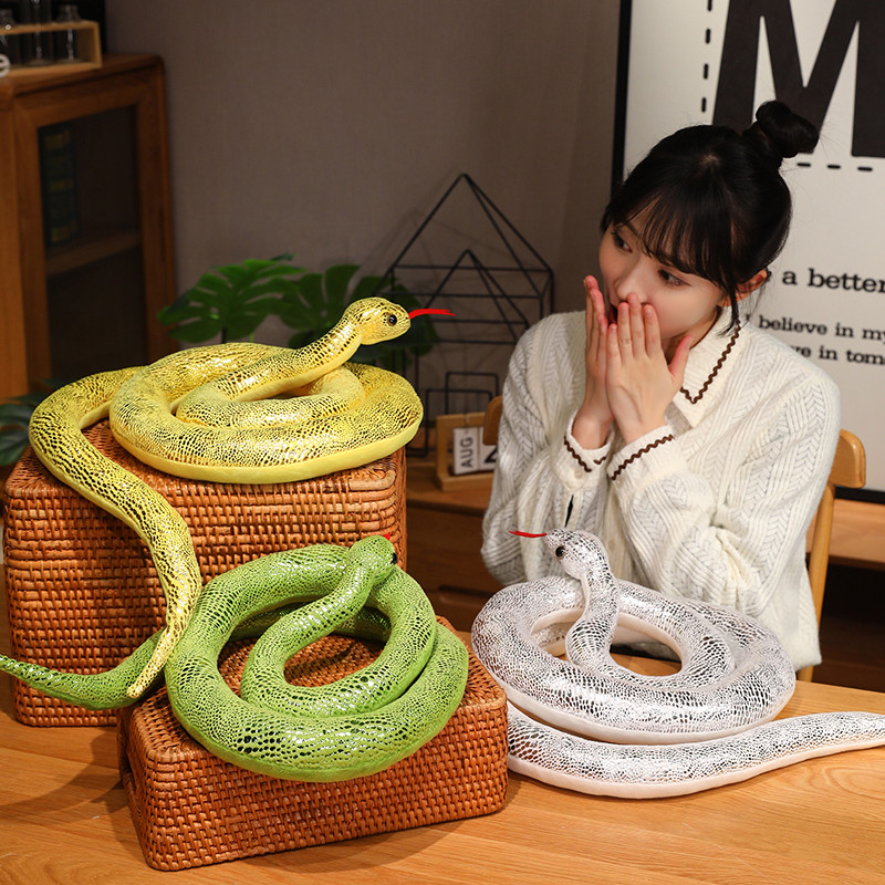 4 Colors Simulation Snakes Plu - đánh giá và giá Bolster Pillow Long